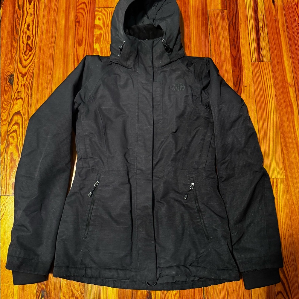 The North Face Women's Black Hooded Ski Jacket